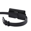 Universal Cow Leather Mobile Phone Leather Case Waist Bag For 5.5-6.5 inch and Below Phones(Black)