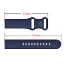 20mm For Samsung Galaxy Watch Active 3 41mm Butterfly Buckle Silicone Watch Band(Pink)