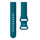 20mm For Samsung Galaxy Watch Active 3 41mm Butterfly Buckle Silicone Watch Band(Dark Green)