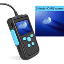 P60B 8mm 1080P 2.4 inch IPS Screen IP68 Waterproof HD Digital Endoscope, Length:10m Hard Cable