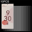 For Google Pixel 6 10 PCS 0.26mm 9H 2.5D Tempered Glass Film
