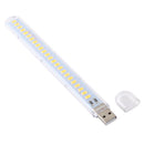 3W 24LEDs 5V 200LM USB LED Book Light Portable Night Light Warm Light