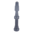A5701 2 PCS 40mm Black French Tubeless Valve Core with Black Disassembly Tool for Road Bike