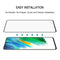 For Samsung Galaxy S21 FE 5G Full Glue Full Cover Screen Protector Tempered Glass Film