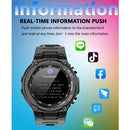 Q998K 1.28 inch Touch Screen IP68 Waterproof Smart Watch, Support Sleep Monitoring / Heart Rate Monitoring / Blood Pressure Monitoring(Black)
