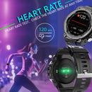 Q998K 1.28 inch Touch Screen IP68 Waterproof Smart Watch, Support Sleep Monitoring / Heart Rate Monitoring / Blood Pressure Monitoring(Blue)