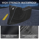 WUPP CS-1410A4 Motorcycle Thickened Oxford Cloth All-inclusive Waterproof Sun-proof Protective Cover, Size:XL(Black)