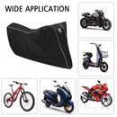 WUPP CS-1410A4 Motorcycle Thickened Oxford Cloth All-inclusive Waterproof Sun-proof Protective Cover, Size:XL(Black)