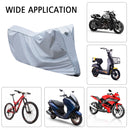 WUPP CS-1410B5 Motorcycle Thickened Oxford Cloth All-inclusive Waterproof Sun-proof Protective Cover, Size:XXL(Silver)