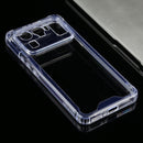 For Xiaomi Mi 11 Ultra Four-corner Shockproof Transparent TPU + PC Protective Case