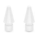 2 PCS DUX DUCIS Liquid Silicone Capacitive Stylus Replacement Nib For Apple Pencil 1 / 2(White)