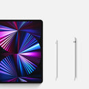 2 PCS DUX DUCIS Liquid Silicone Capacitive Stylus Replacement Nib For Apple Pencil 1 / 2(White)