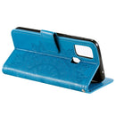 For Motorola Moto G50 Totem Flower Embossed Horizontal Flip TPU + PU Leather Case with Holder & Card Slots & Wallet(Blue)