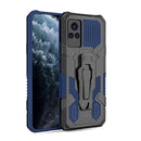 For vivo V21 Armor Warrior Shockproof PC + TPU Protective Case(Blue)