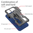 For vivo V21 Armor Warrior Shockproof PC + TPU Protective Case(Blue)
