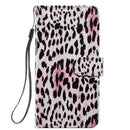 Painted Pattern Horizontal Flip Leather Case with Holder & Card Slots & Photo Frame For iPhone 12 Pro Max(Leopard)