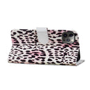 Painted Pattern Horizontal Flip Leather Case with Holder & Card Slots & Photo Frame For iPhone 12 Pro Max(Leopard)