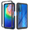 For TCL 20s Starry Sky Solid Color Series Shockproof PC + TPU Case(Black)