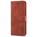 AZNS Skin Feel Calf Texture Horizontal Flip Leather Case with Card Slots & Holder & Wallet For iPhone 11 Pro(Brown)