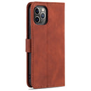 AZNS Skin Feel Calf Texture Horizontal Flip Leather Case with Card Slots & Holder & Wallet For iPhone 11 Pro(Brown)