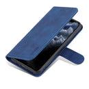 AZNS Skin Feel Calf Texture Horizontal Flip Leather Case with Card Slots & Holder & Wallet For iPhone 11 Pro(Blue)