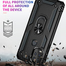 For Motorola Moto G Stylus 5G / 2021 Shockproof TPU + PC Protective Case with 360 Degree Rotating Holder(Black)