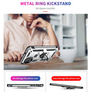 For Motorola Moto G Stylus 5G / 2021 Shockproof TPU + PC Protective Case with 360 Degree Rotating Holder(Silver)