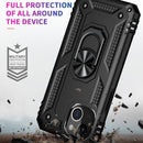 Shockproof TPU + PC Protective Case with 360 Degree Rotating Holder For iPhone 13(Black)