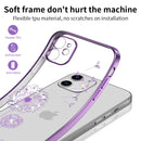 Ultra-thin Electroplating Dandelion Pattern Protective Case For iPhone 11(Purple)