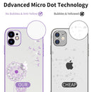 Ultra-thin Electroplating Dandelion Pattern Protective Case For iPhone 11(Purple)
