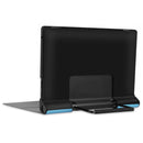 For Lenovo Yoga Pad Pro 13 inch YF K606F Custer Texture Horizontal Flip PU Leather Case with Holder(Sky Blue)
