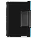 For Lenovo Yoga Pad Pro 13 inch YF K606F Custer Texture Horizontal Flip PU Leather Case with Holder(Sky Blue)