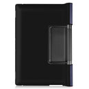 For Lenovo Yoga Pad Pro 13 inch YF K606F Custer Texture Horizontal Flip PU Leather Case with Holder(Dark Blue)