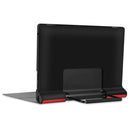 For Lenovo Yoga Pad Pro 13 inch YF K606F Custer Texture Horizontal Flip PU Leather Case with Holder(Red)