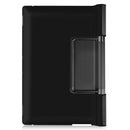 For Lenovo Yoga Pad Pro 13 inch YF K606F Custer Texture Horizontal Flip PU Leather Case with Holder(Black)