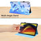 For Lenovo Tab P11 TB-J606F Animal Pattern Horizontal Flip Leather Case with Holder & Card Slots & Photo Frame(Blue Butterfly)