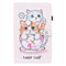 For Lenovo Tab P11 TB-J606F Animal Pattern Horizontal Flip Leather Case with Holder & Card Slots & Photo Frame(Cat Brothers)