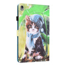 For Lenovo Tab P11 TB-J606F Animal Pattern Horizontal Flip Leather Case with Holder & Card Slots & Photo Frame(Bib Kitten)