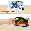 For Lenovo Tab P11 TB-J606F Animal Pattern Horizontal Flip Leather Case with Holder & Card Slots & Photo Frame(Cycling Panda)