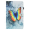 For Lenovo Tab P11 TB-J606F Animal Pattern Horizontal Flip Leather Case with Holder & Card Slots & Photo Frame(Color Butterfly)