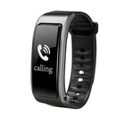 Y3 0.96 inch OLED Screen Smart Bracelet, Support Sleep Monitoring / Heart Rate Monitoring / Bluetooth Call(Black Silver)