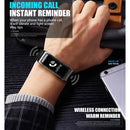 Y3 0.96 inch OLED Screen Smart Bracelet, Support Sleep Monitoring / Heart Rate Monitoring / Bluetooth Call(Black Silver)