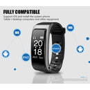 Y3 0.96 inch OLED Screen Smart Bracelet, Support Sleep Monitoring / Heart Rate Monitoring / Bluetooth Call(Black Silver)
