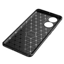 For Honor 50 Carbon Fiber Texture Shockproof TPU Case(Black)