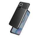 For Honor 50 Carbon Fiber Texture Shockproof TPU Case(Brown)