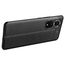 For Honor 50 Litchi Texture TPU Shockproof Case(Navy Blue)