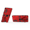 For Xiaomi Redmi K40 Gaming Supersonic PC + TPU Shock-proof Protective Case with Holder(Red)