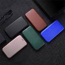 For Nokia X20 Carbon Fiber Texture Horizontal Flip TPU + PC + PU Leather Case with Card Slot(Green)