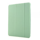 Multi-folding Horizontal Flip PU Leather + Shockproof Airbag TPU Tablet Case with Holder & Pen Slot & Wake-up / Sleep Function For iPad Pro 11 2021(Green)