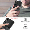 For Samsung Galaxy Note20 Ultra Sliding Camera Cover Design TPU+PC Protective Case(Blue)